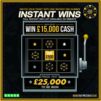 $15,000 + 20 Instant wins February